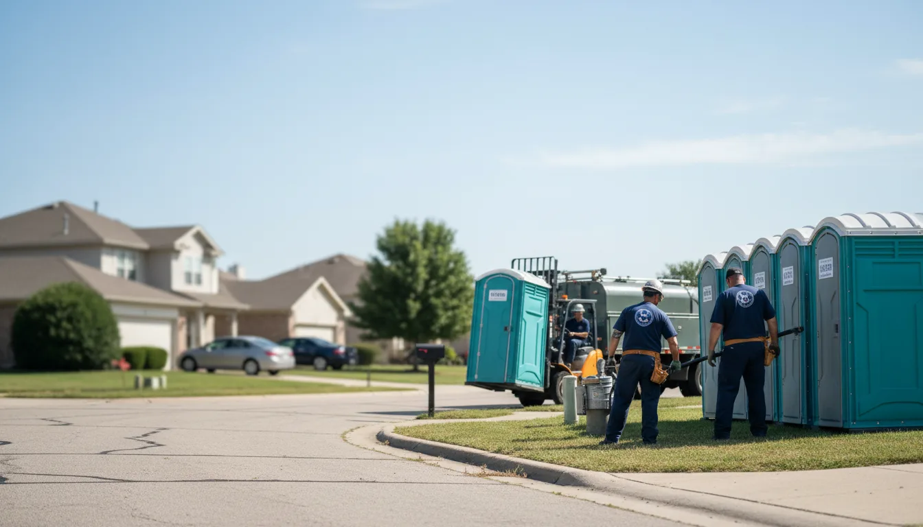 Porta Potty Rental in Mannsville, OK near me
